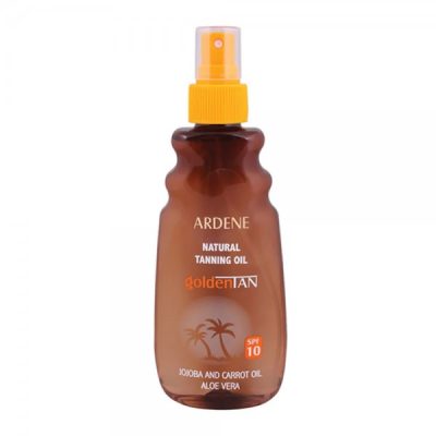 روغن آفتاب برنزه کننده با SPF10 آردن
