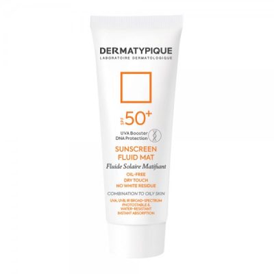 ضد آفتاب بی رنگ فاقد چربی +SPF50 درماتیپیک