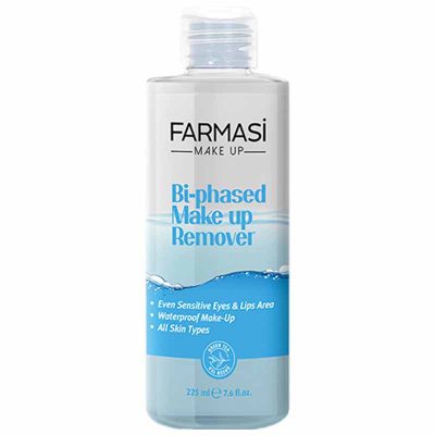 میسلار واتر دو فاز پاک کننده آرایش ضد آب فارماسی -Farmasi