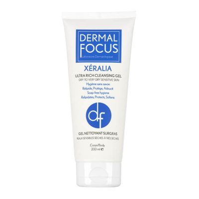 ژل شوینده بدن زرالیا درمال فوکوس پوست حساس و خشک - Dermal Focus