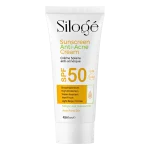 كرم ضدآفتاب و ضدجوش سیلوژه SPF50 رنگی
 - Siloge