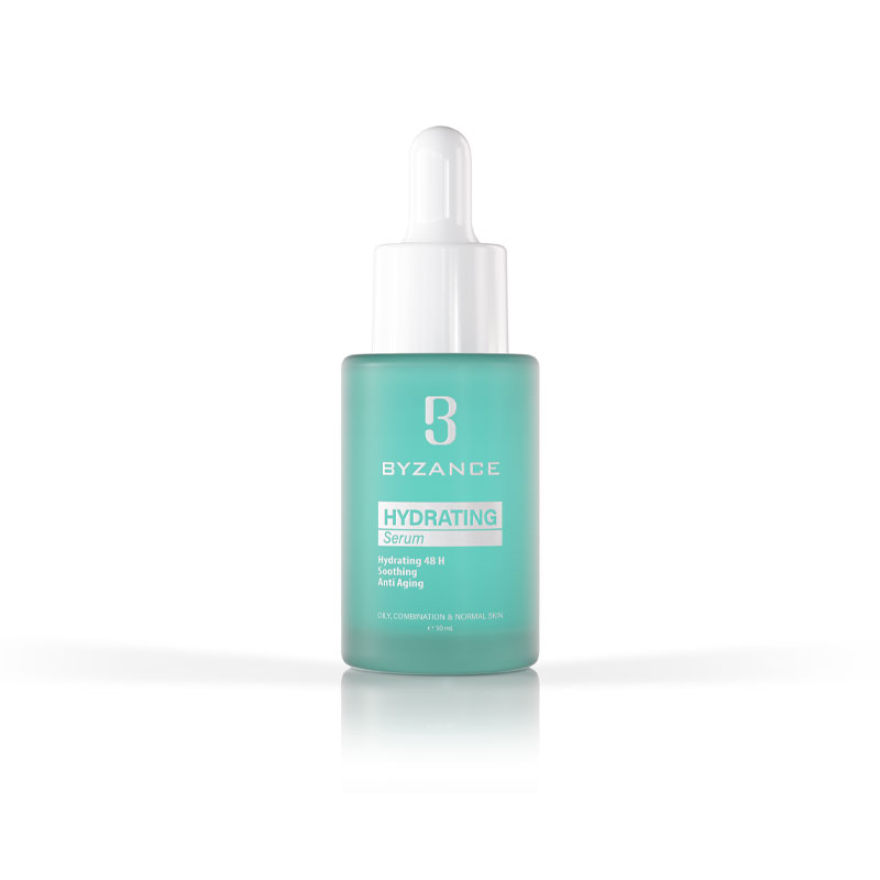 hydrating-serum سرم آبرسان هیالورونیک اسید و رزوراترول
- Byzance - تصویر 1